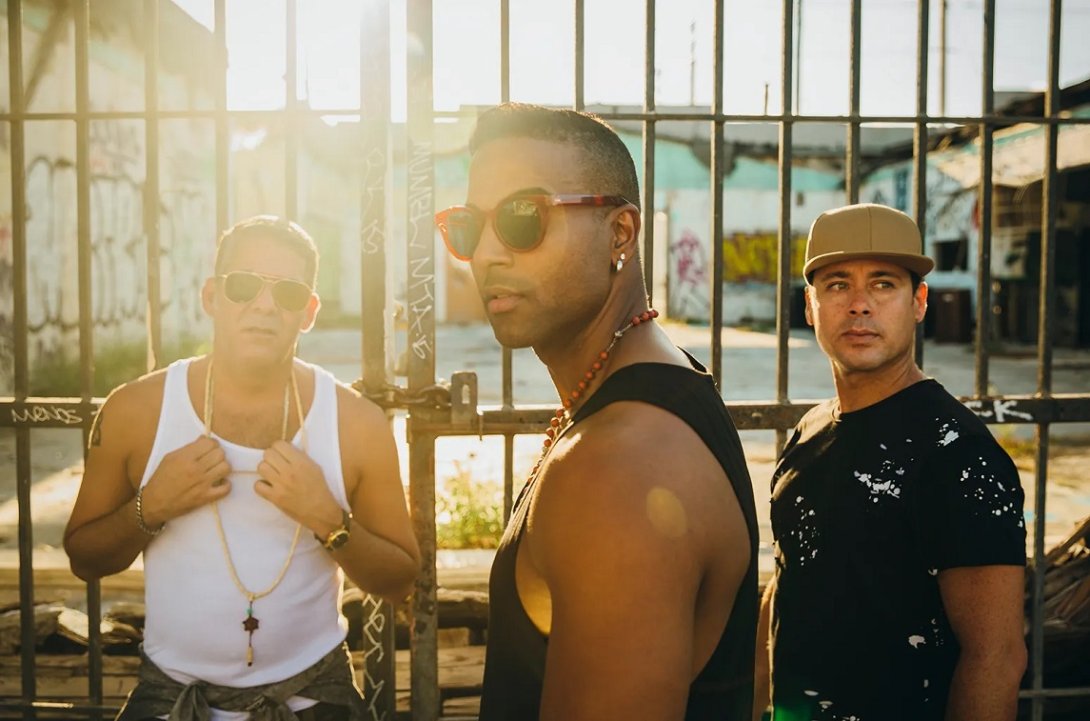 La banda de rap cubano Orishas.