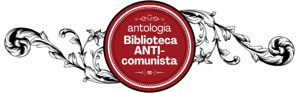 Logo de antología Biblioteca Anticomunista