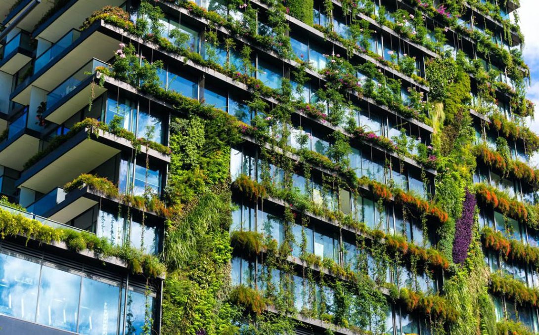 Rascacielos verdes en Sidney.