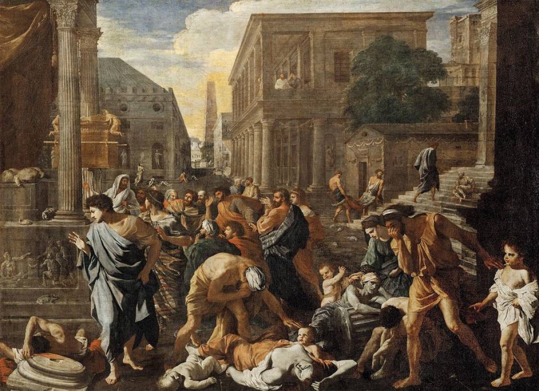 "La peste de Azoth", de Nicolas Poussin