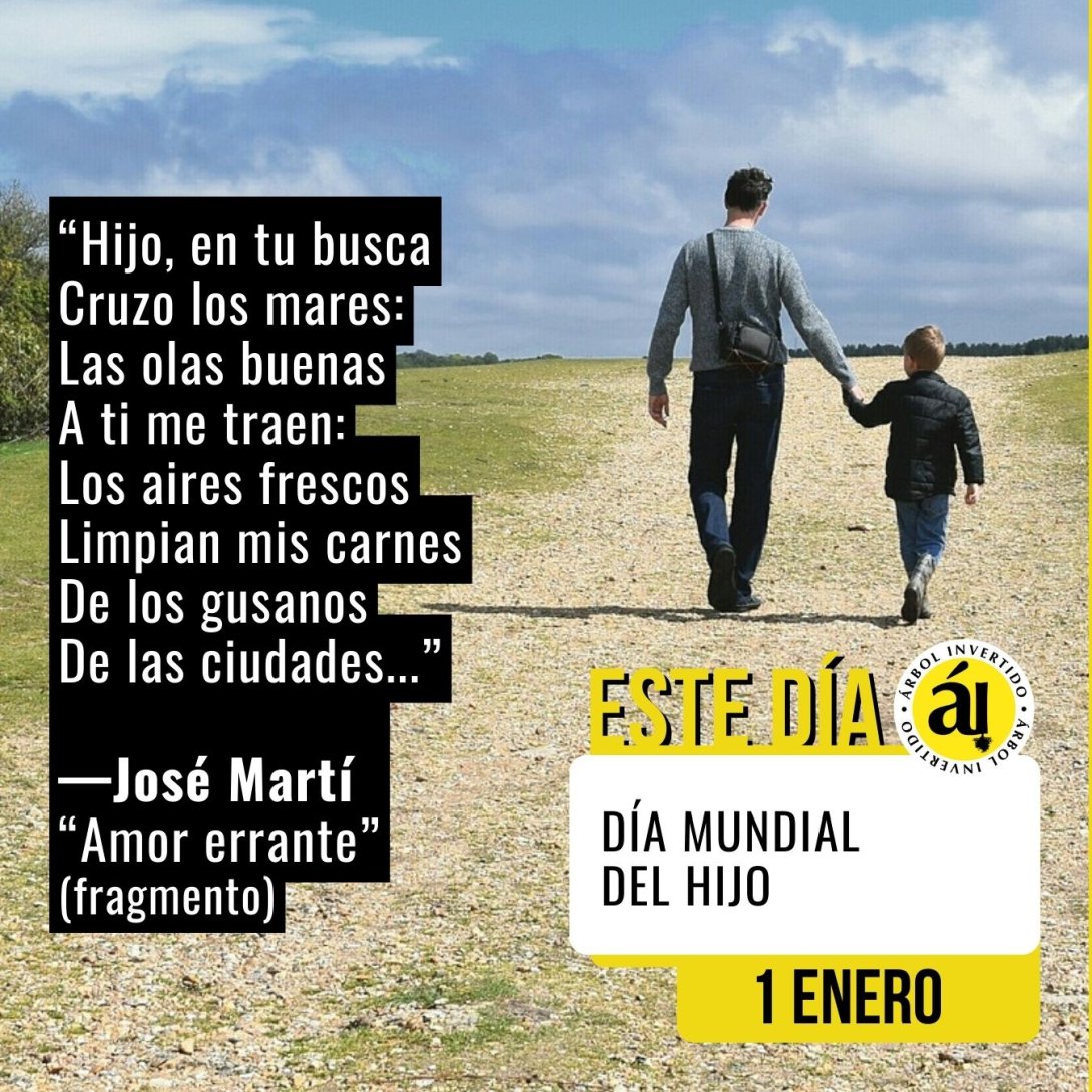 Postal Este Día. 1 Enero. Día del hijo