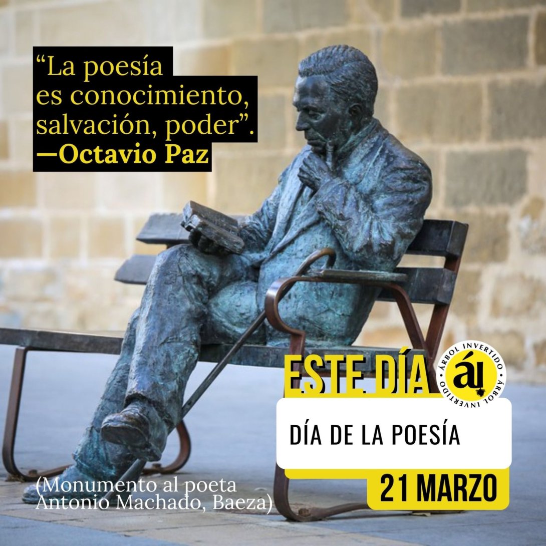 Postal Este Día. 21 Marzo. Día de la poesía