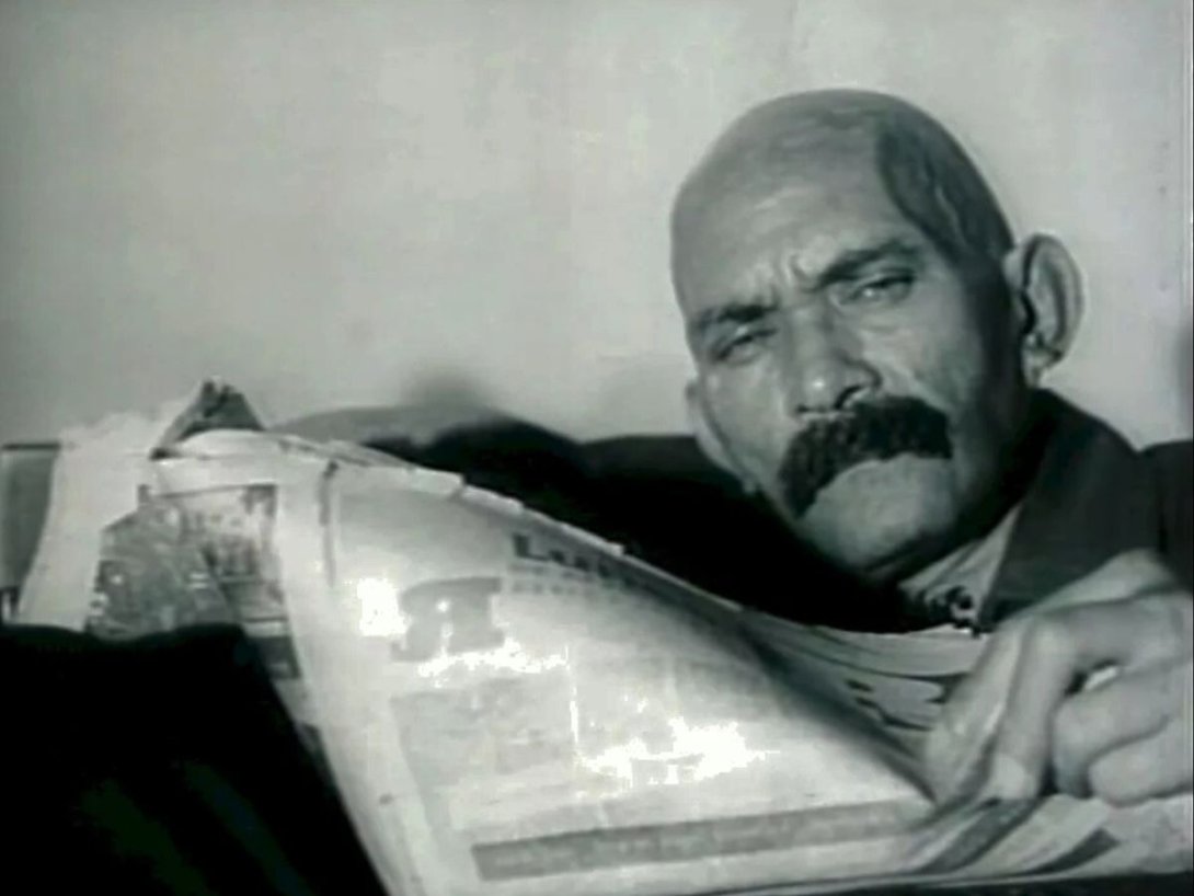 Fotograma del cortometraje cubano de ficción "Talco para lo negro" (1992) de Arturo Sotto.