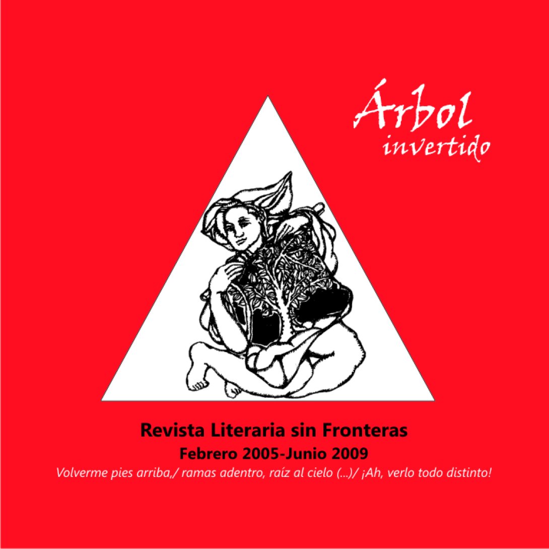 Portada de CD de audiopoemas publicados en Árbol Invertido.