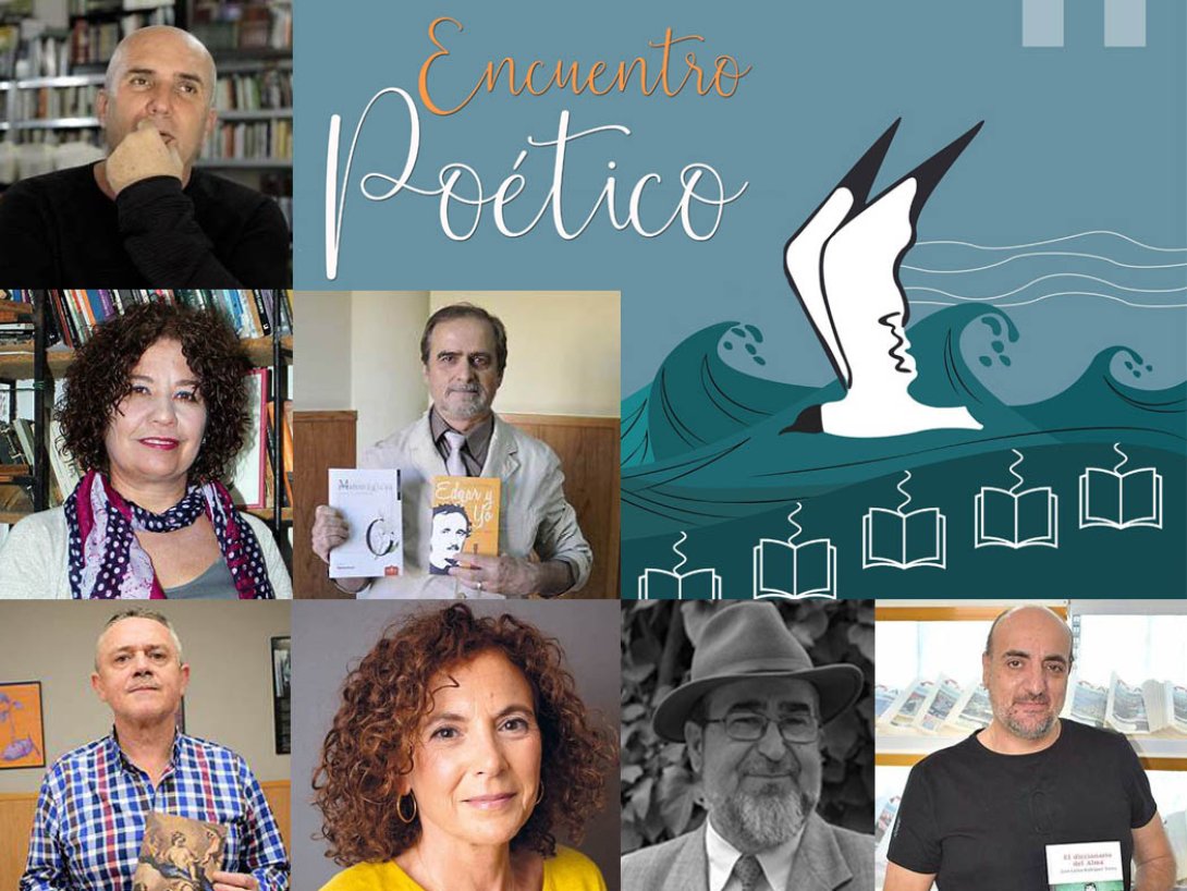 Escritores participantes en el Encuentro Poético Cuba-Albolote.