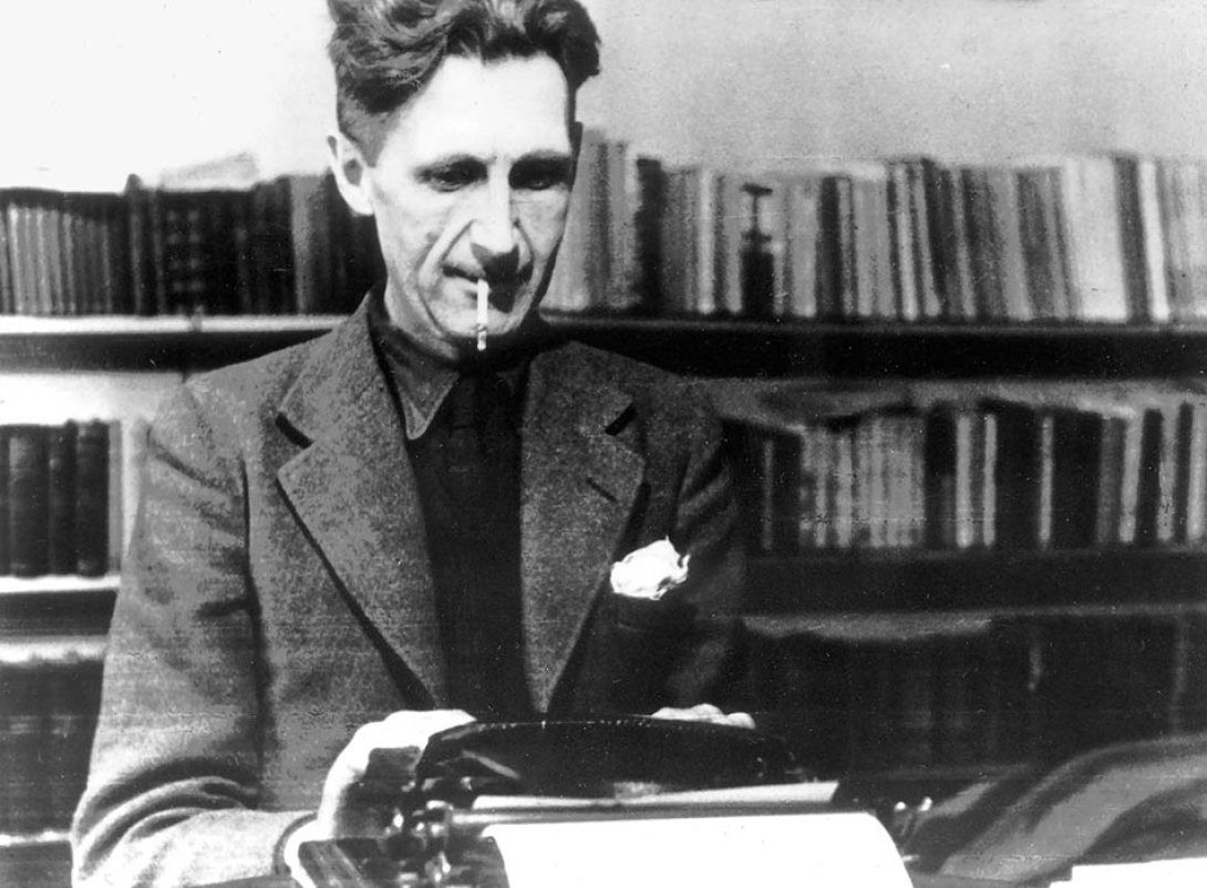 George Orwell (1903-1950), escritor británico.