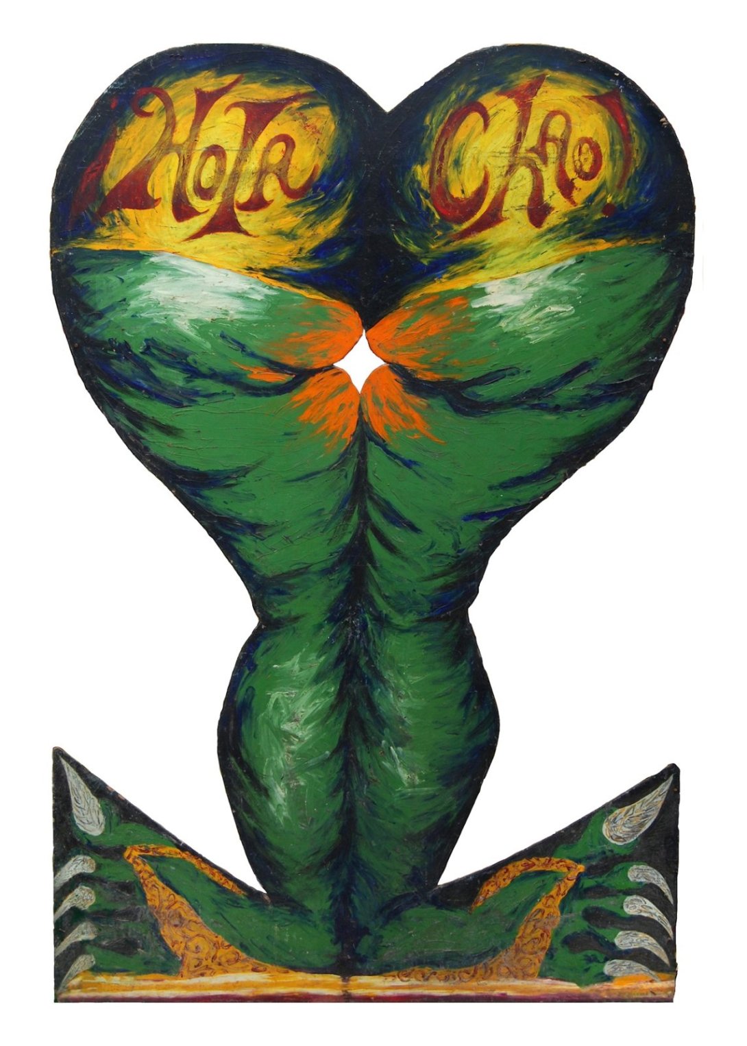 "Hola, Chao" (1986) de Adriano Buergo.