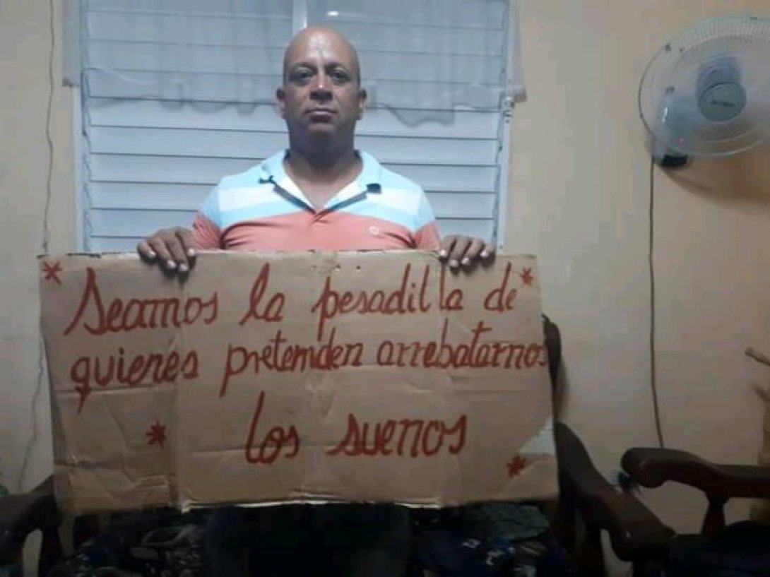El periodista independiente cubano José Antonio López Piña.