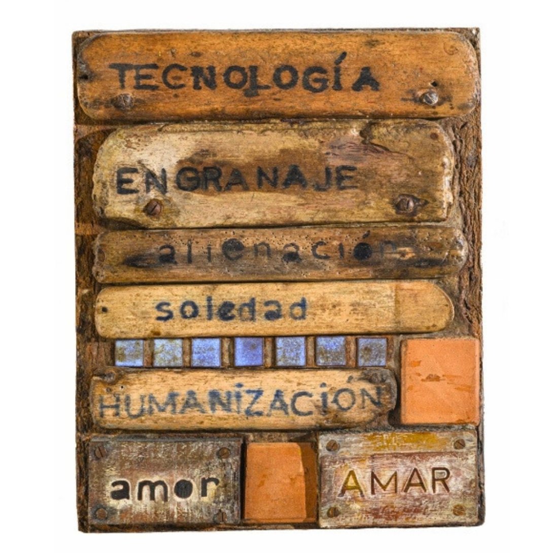 "Nro. 2", de la serie "Bocetos para expresar nuestro tiempo" (1976).