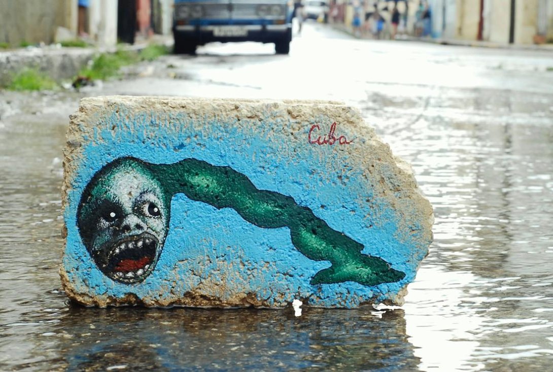 Obra de Yulier P. de la serie "Regalos".