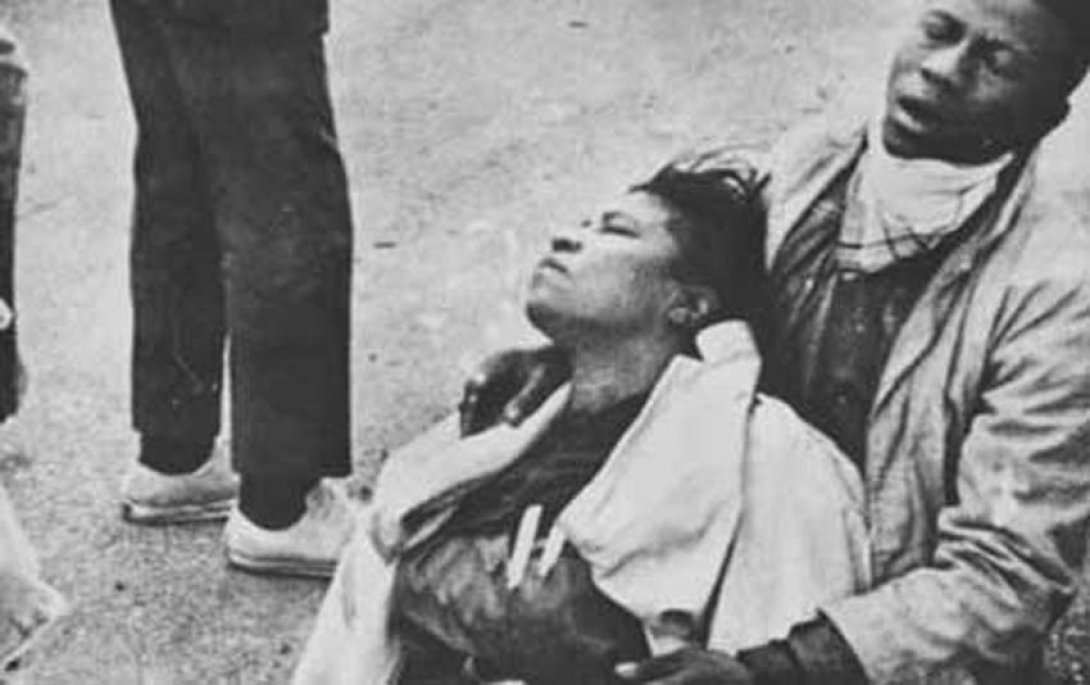 Fotograma del documental Now (Director: Santiago Álvarez)