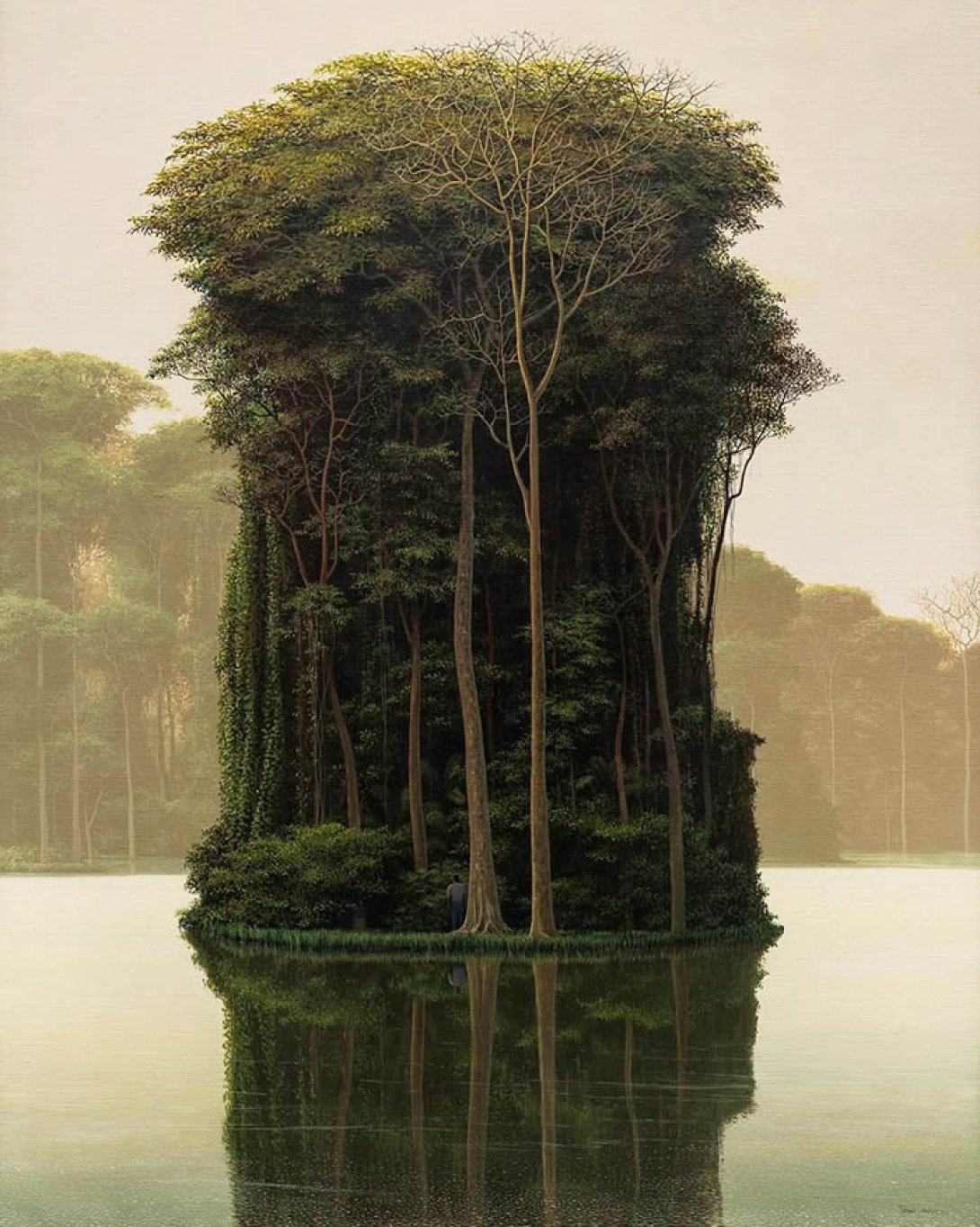 Tomás Sánchez: "Aislarse" (2001).
