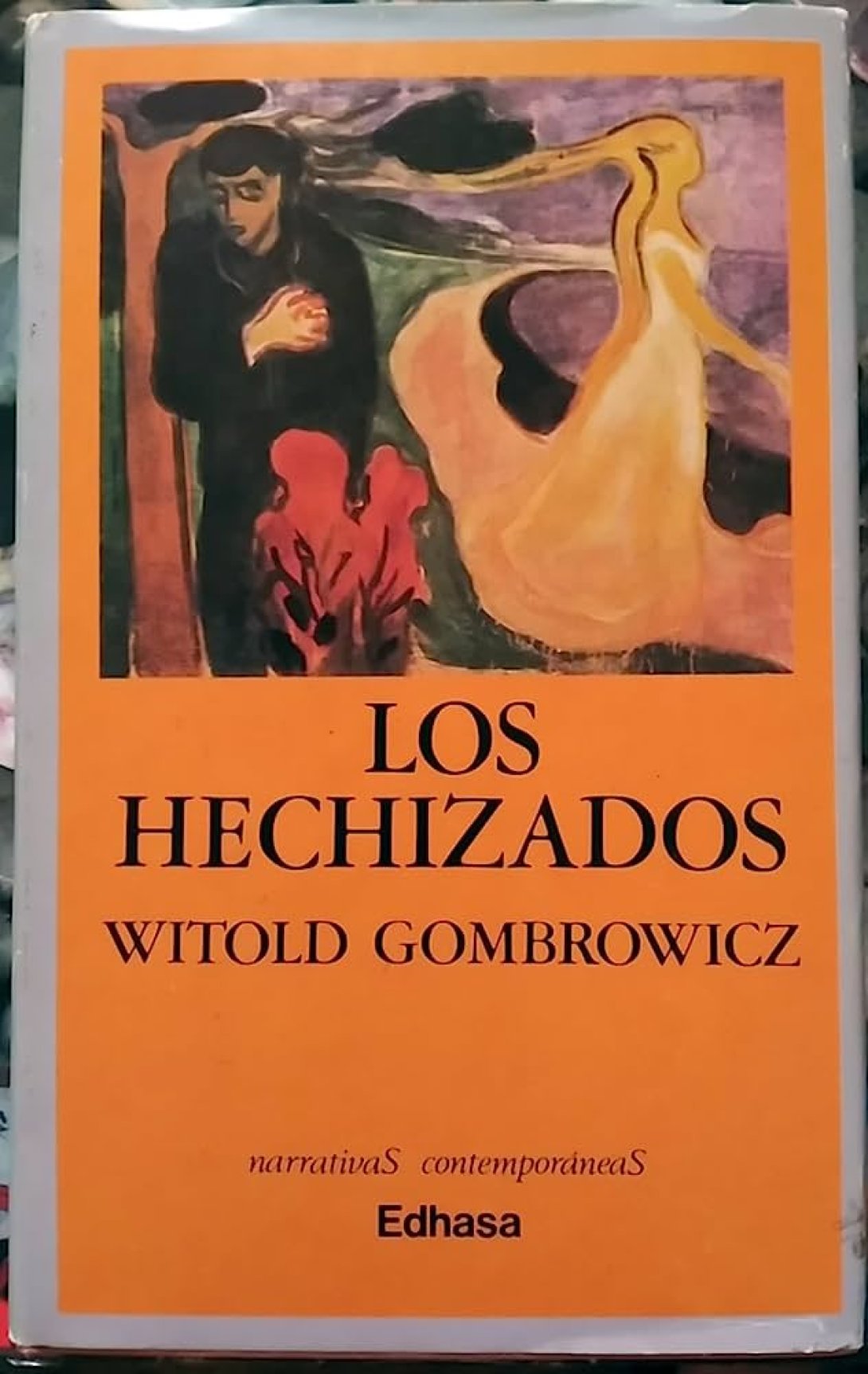 Portada de "Los Hechizados", de Witold Gombrowitcz