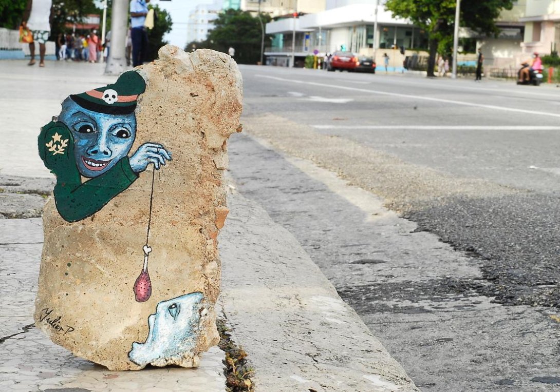 Obra de Yulier P. de la serie "Regalos".