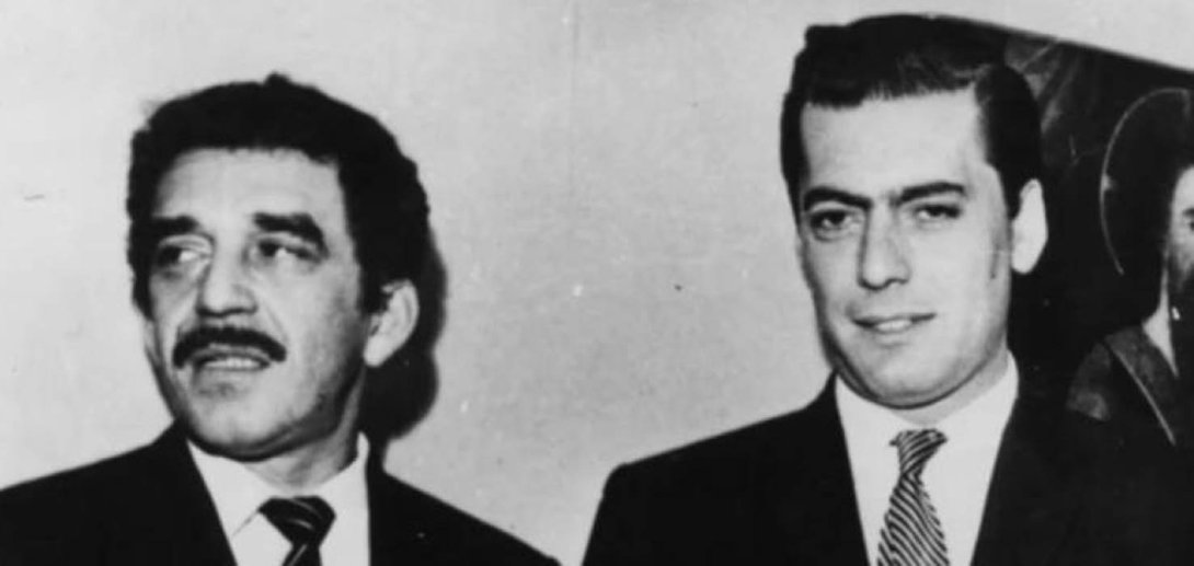 Mario Vargas Llosa y Gabriel García Márquez en Lima, en 1967.