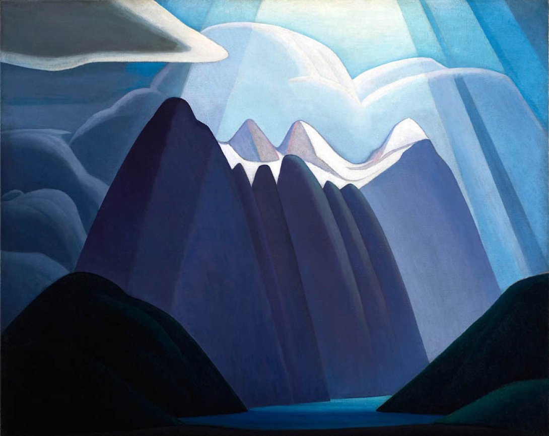 Lawren Harris: Sin título (1927-1928).