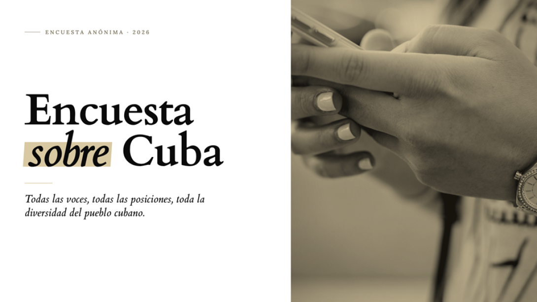 Promoción de la "Encuesta sobre Cuba" (abril de 2026).