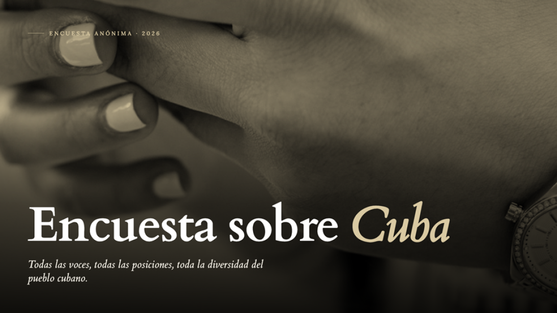 Promoción de la "Encuesta sobre Cuba" (abril de 2026).