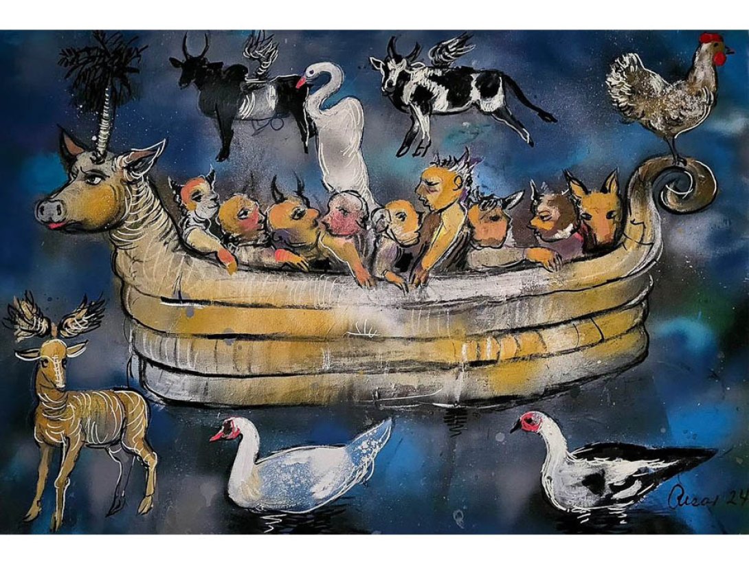 Aisar Jalil: "Éxodo" (2024).