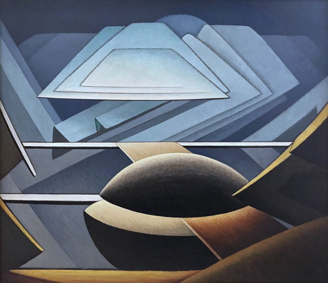 Lawren Harris: "Tierra Desgarrada 1" (1936).