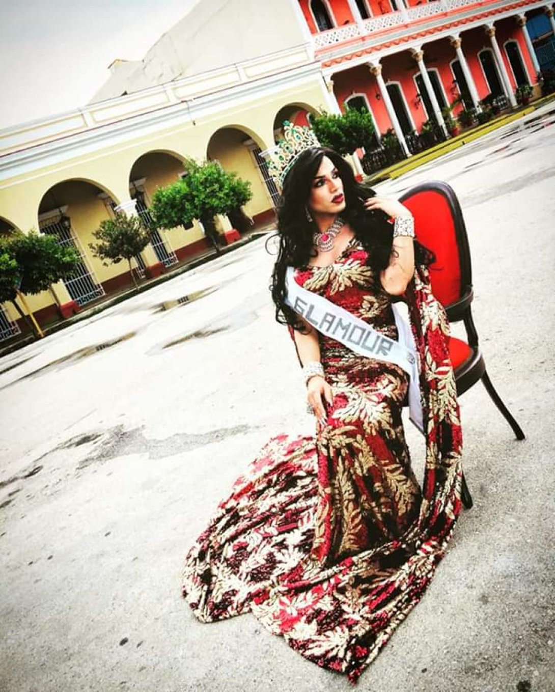 Travesti Luis Miguel parque Remedios