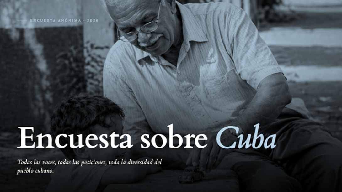 Promoción de la "Encuesta sobre Cuba" (abril de 2026).