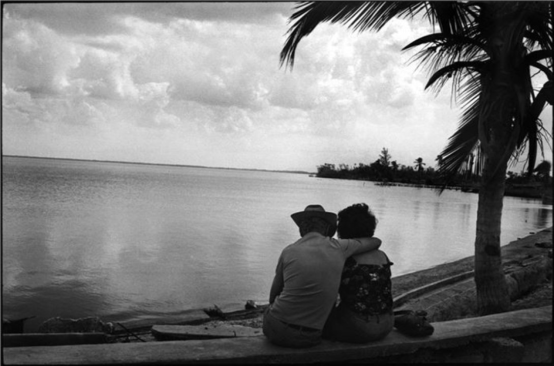 Laguna de la Leche, Morón, Ciego de Ávila (1986). Foto: Gilda Pérez.