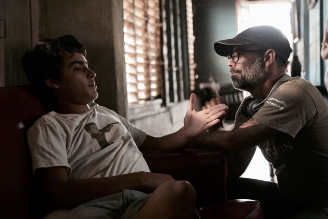 Damián González, actor, y Armando Capó, director de "Agosto".