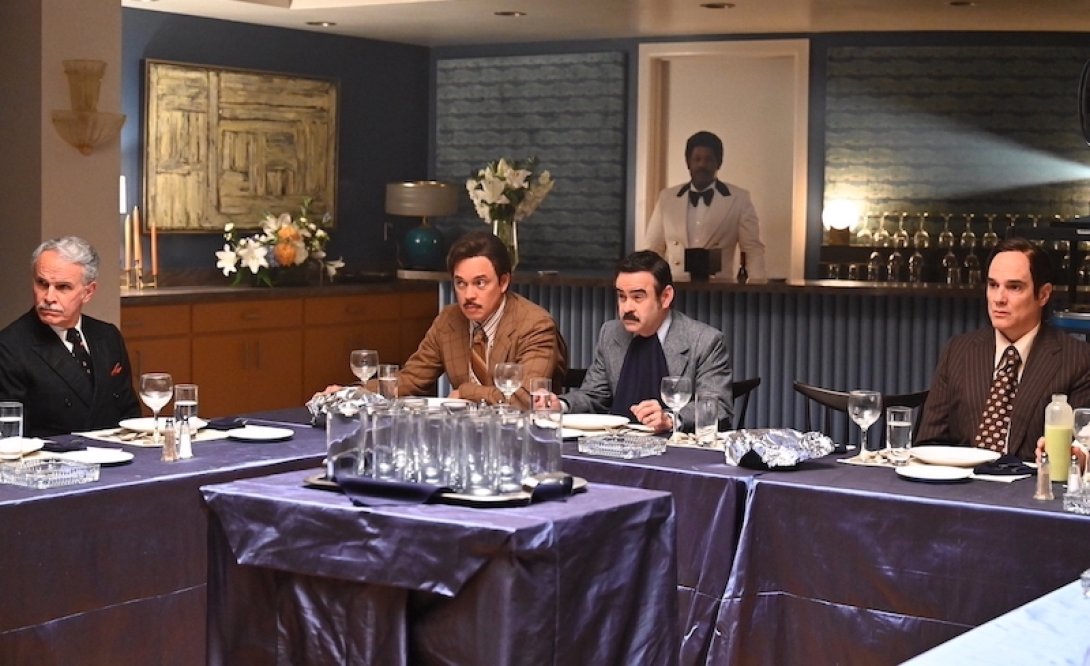 De izquierda a derecha, los actores Tony Plana, Alexis Valdes, Nelson Ascenscio y Yul Vazquez.