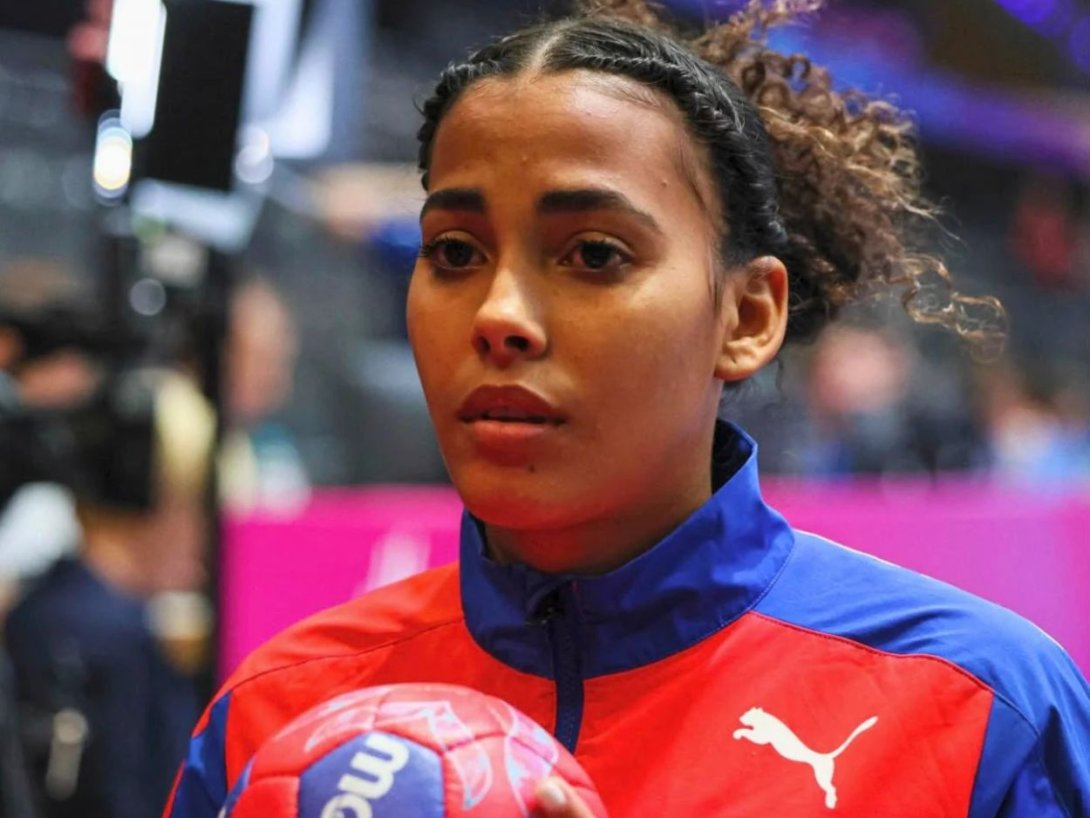 Adriana Arencibia Peralta, balonmanista cubana. Foto: Eibner-Pressefot.