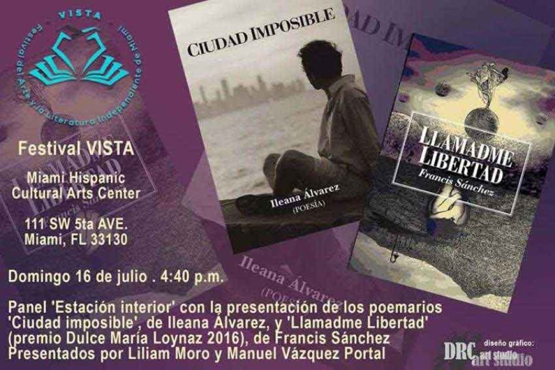 Afiche de presentaciones en Festival Vista 2017, Miami