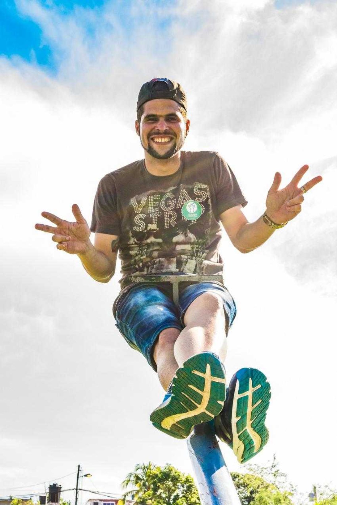 Joven ambientalista Alejandro Perdomo