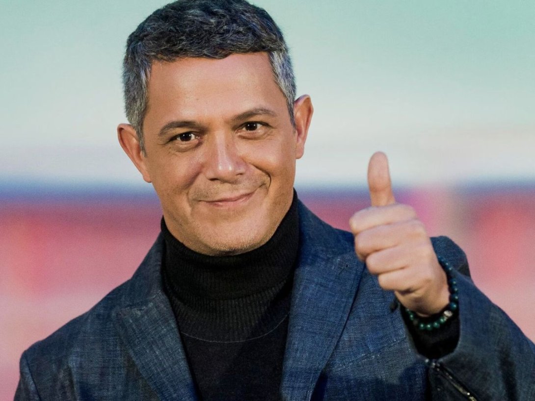 Alejandro Sanz, cantante y compositor español.