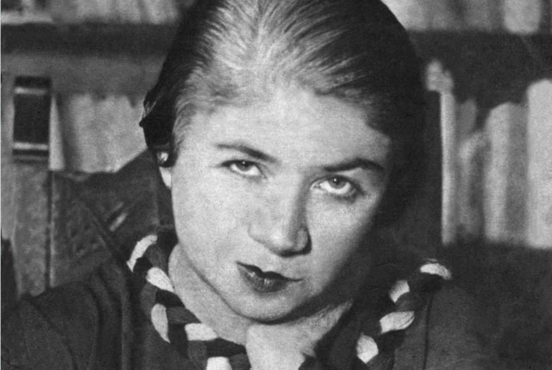 La poeta argentina Alfonsina Storni.