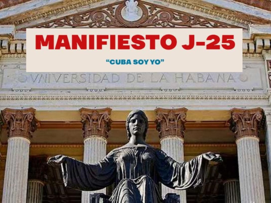 Universidad de la Habana. El Alma Mater. Manifiesto J-25