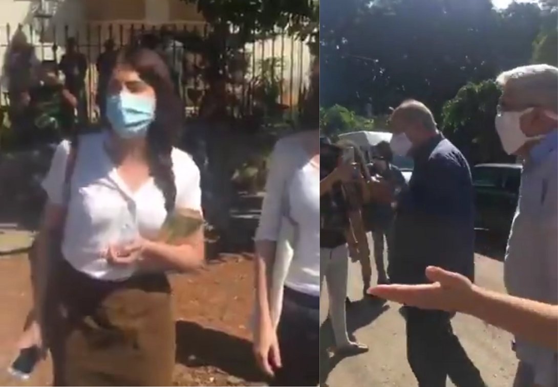 Ministro Alpidio reprime a jóvenes artistas