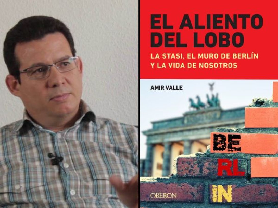 Amir Valle y su libro "El aliento del lobo"