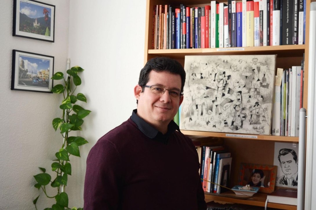 Amir Valle. Foto: Esmeralda Gómez.