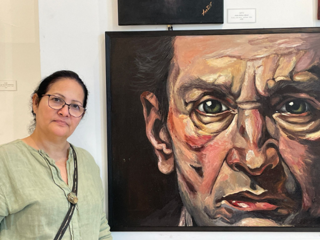 Escritora y pintora cubana Ana Rosa Díaz