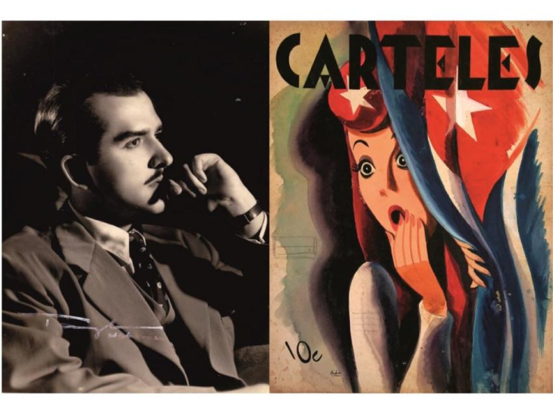 Andrés y portada de Carteles