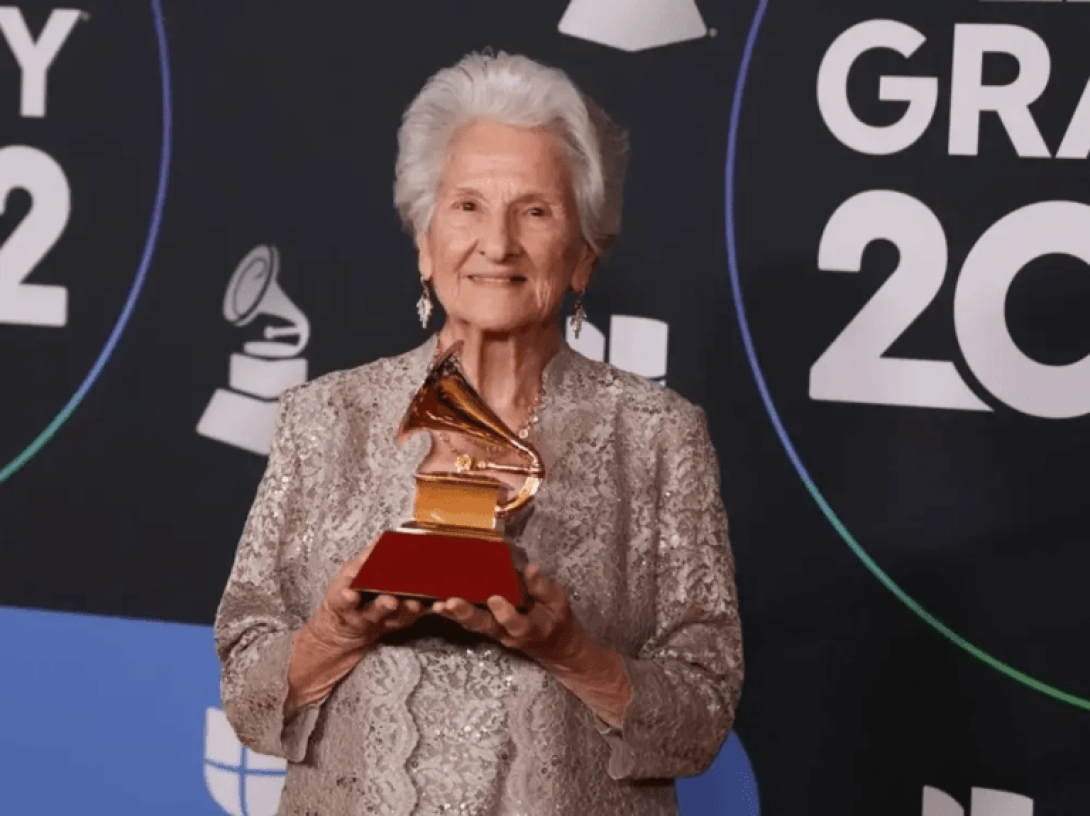 La cantante cubana Ángela Álvarez.