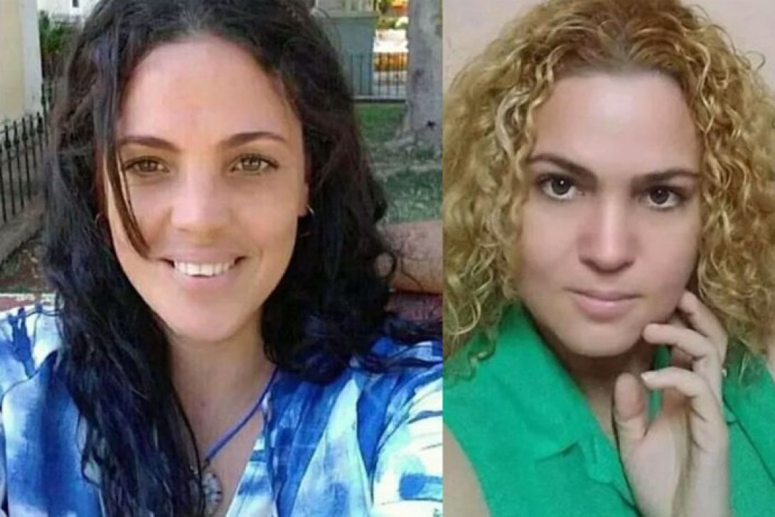 Angélica (izquierda) y María Cristina Garrido (derecha). | Imagen: Cuba Sindical.