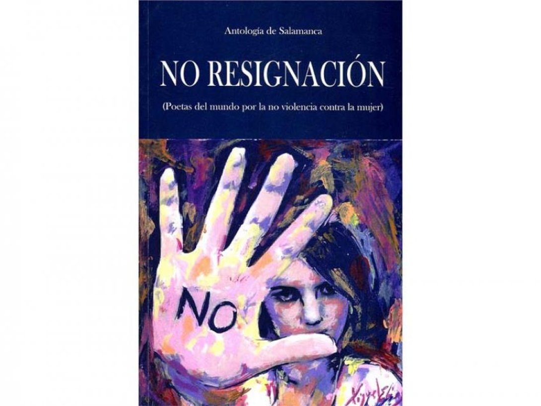 Portada de antología poética contra la violencia de género