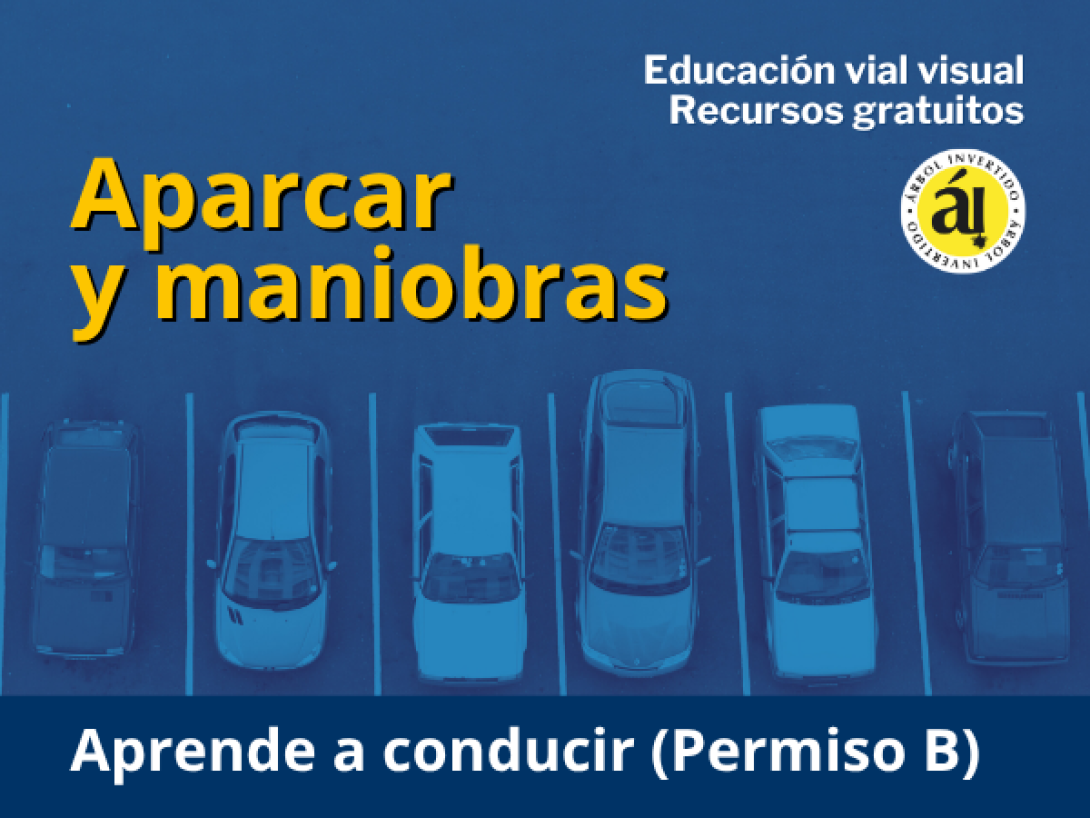 Portada serie Aprende a conducir. Aparcar y maniobras