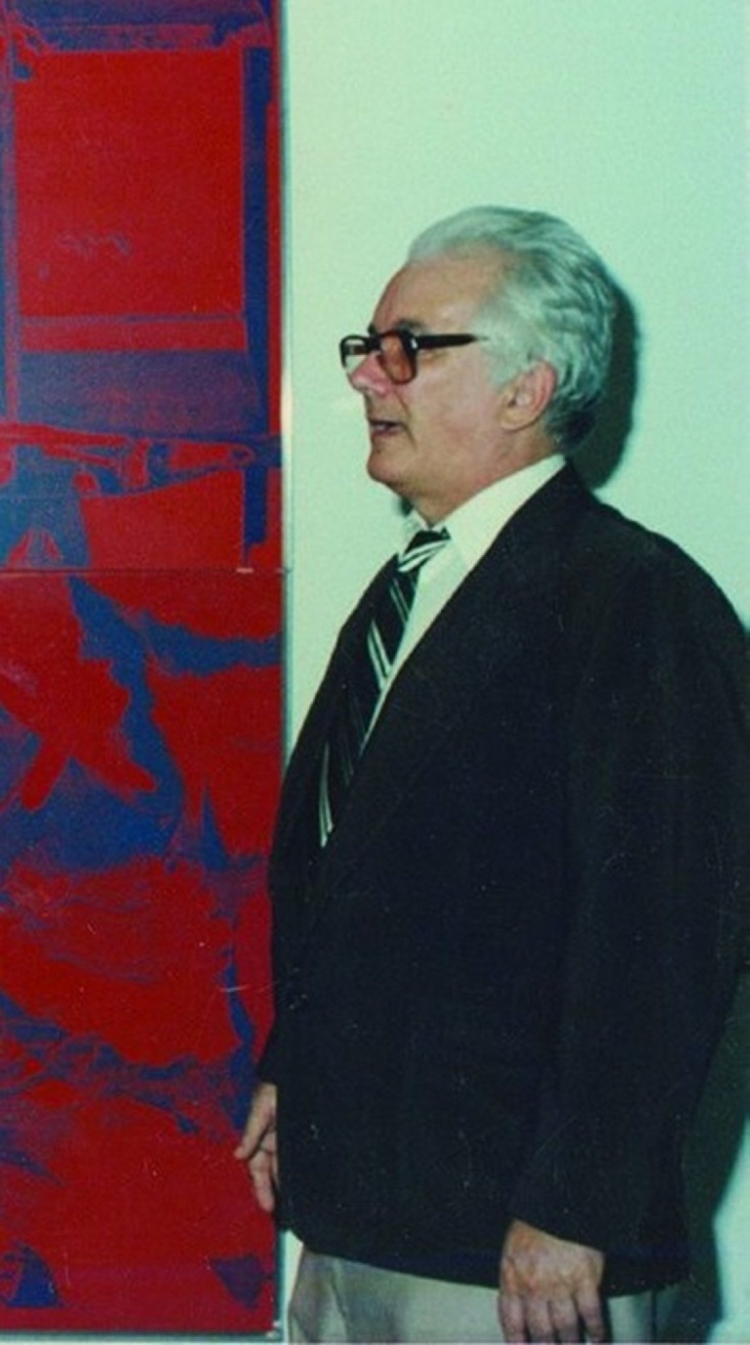Armando Hart Dávalos, ministro de Cultura de Cuba de 1976 a 1997, durante la inauguración de ROCI Cuba en el Museo Nacional de Bellas Artes de La Habana, el 10 de febrero de 1988.