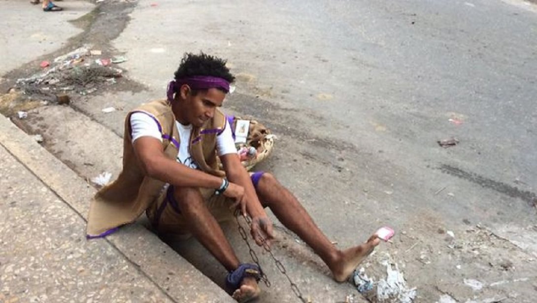 Luis Manuel Otero Alcántara peregrinaje de San Lázaro.