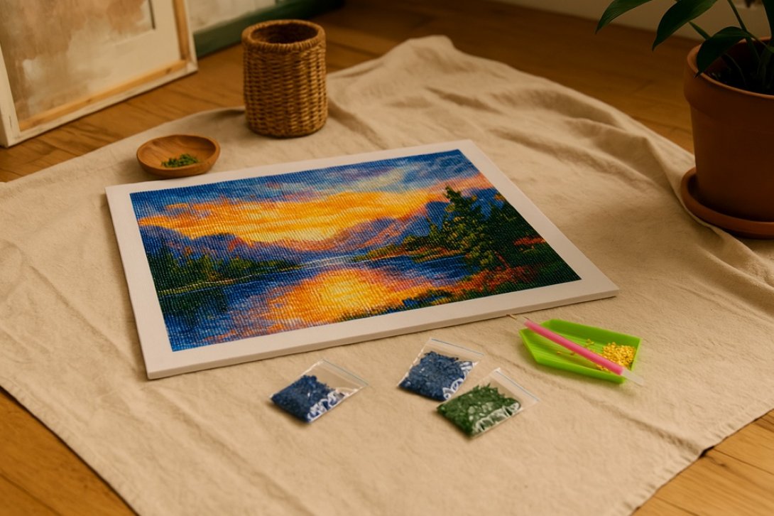 Ejemplo de arte diamante