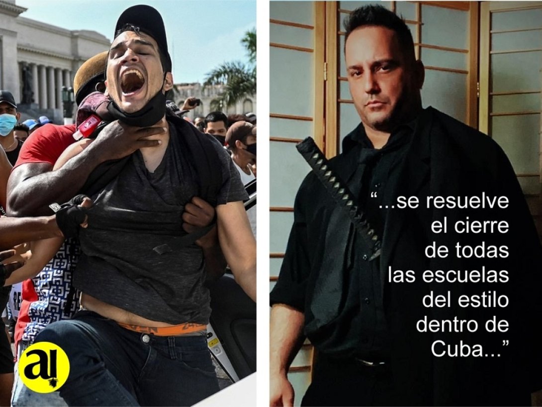 A la derecha, Henry Binerfa, director ejecutivo de la organización International Shinkaido ryu.