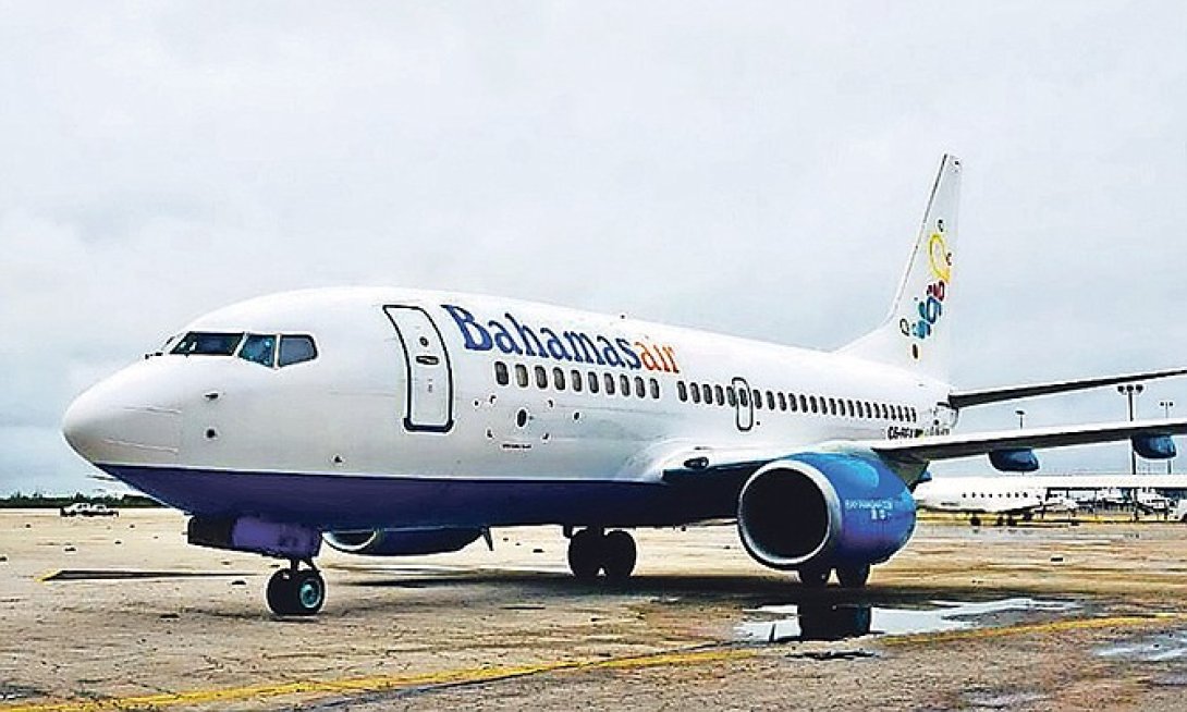 Avión de la aerolínea Bahamas Air.