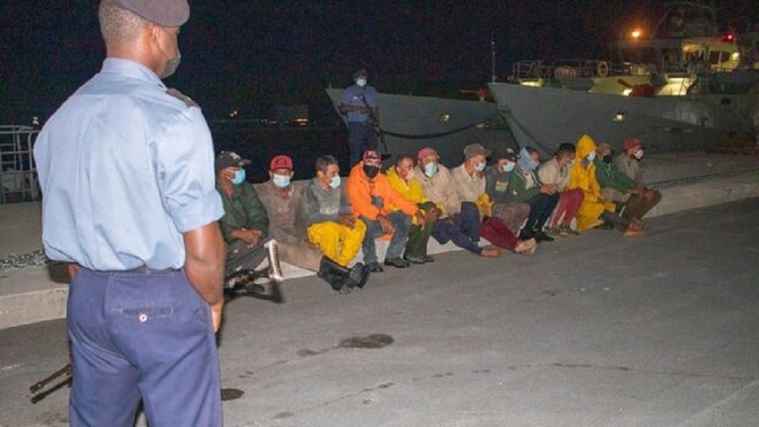 Balseros cubanos deportados. Fuente 14yMedio.